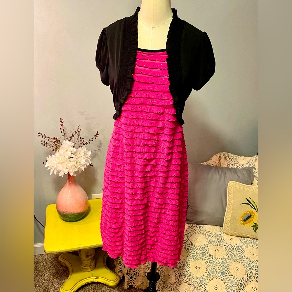 90s Speechless Ruffled Dress